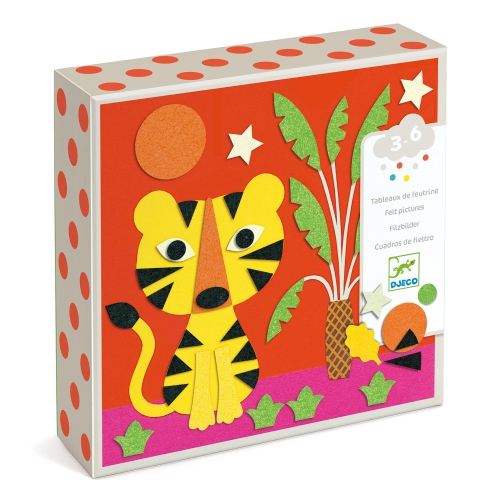 Djeco Vilten Schilderij Lieve Natuur
